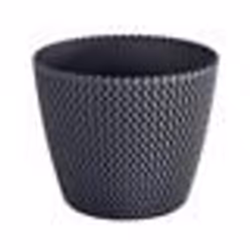 Prosperplast Pot de fleurs anthracite 186L Splofy DSP350