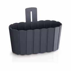Pot de mur de la collection murale de baisses Dimensions: 194x150x202 Anthracite Incorpore le crochet pour pouvoir l'ancrer a ...