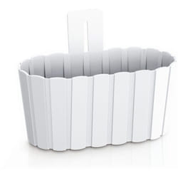 Prosperplast - Pot mural 2,2L Boardee 19x15x20 cm - Blanc - Blanc