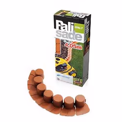 Prosperplast IPAL7 Bande de bordure de jardin Plastique Marron