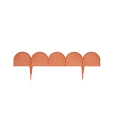 Prosperplast IKRA Bande de bordure de jardin Plastique Marron