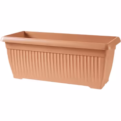 Pot de fleurs de la collection TERRA Dimensions : 700x300x277 Terre cuite