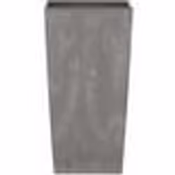 Prosperplast Pot de fleurs de 266 L design béton Marengo Urbi Square Effect