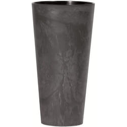 Tubus Slim Effect Pot de fleurs avec insert de 2L béton design anthracite