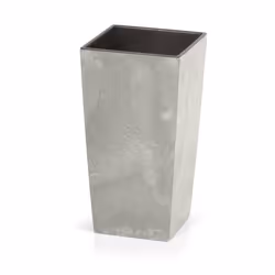 Prosperplast Pot de fleurs 4L avec insert carré béton 140 mm Urbi Square