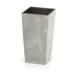 Prosperplast Pot de fleurs 4L avec insert carré béton 140 mm Urbi Square