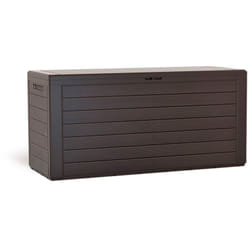 Boîte à jardin 280L plastique ocre foncé Woodebox 116 x 43,3 x 55 cm - Ocre foncé - Prosperplast