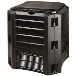 Prosperplast - Composteur Compogreen 220L noir 75,3x61x61 cm - Noir