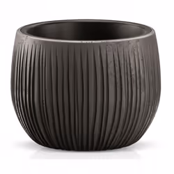Spécifications du pot : - diamètre supérieur - 15 cm - diamètre de la base - 10 cm - hauteur : 14 cm - effet de surface : vag ...