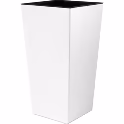 Pot de fleurs haut URBI DURS300 avec insert - BlancSpécifications du pot de fleurs :Largeur extérieure (haut) - 29 cm Largeur ...