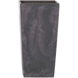 Prosperplast - 19 l Urbi Square Effet pot haut en plastique 19 l avec réservoir en couleur Anthracite, 44,9 (h) x 24 (l) x 24 (p) cms - Anthracite