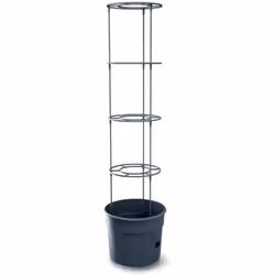Pot rond Tomato Grower 400 - Anthracite Spécifications : - diamètre - 39,2 cm - hauteur - 31,5 cm - hauteur totale - 153 cm - ...