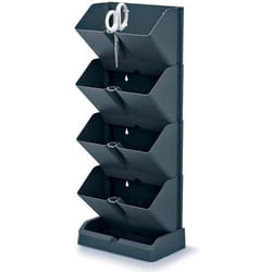 Jardin vertical Mini Cascade anthracite avec Ciseaux pour herbes Prosperplast
