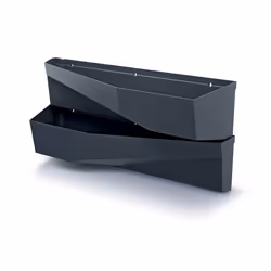 Jardin vertical - PROSPERPLAST - Cascade Garden Wall IO3W800-S433 - Plastique - Anthracite - Rectangulaire