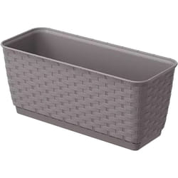 Prosperplast - Pot de fleurs ratolla 3L, 29x12x13 cm - Mocca - Mocca