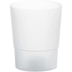 Prosperplast - Pot à orchidées Coubi 1,1l., dimensions (mm) 125x125x147, couleur transparent