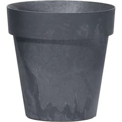 Prosperplast - Pot Cube Beton Effect 1,2 l, 140x140x124 mm - Anthracite