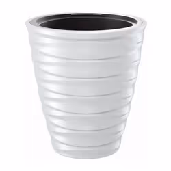 Pot de fleurs rond Prosperplast Freze DBFE300-S449 blanc