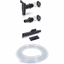 Accessoires définis pour les dépôts / barils d'eau de pluie (5 pièces) de la collection IcanSet 5 Dimensions: 300x40x370