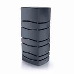Prosperplast Aqua Tower, 650 L, Anthracite, Rainwater, 573 mm, 775 mm, 1650 mm