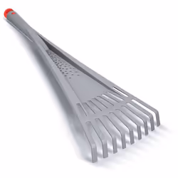 Râteau de la collection R RAKES PLUS Dimensions : 539x172x63 Gris