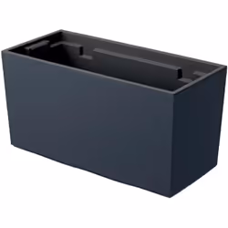 Jardinier du balcon de la collection Urbi Case Dimensions: 395x185x195 Anthracite