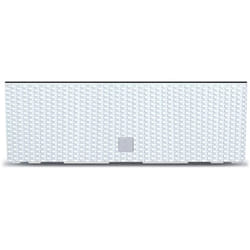 Prosperplast - Jardinière de balcon rato case 58x18x19 cm - Blanc - Blanc