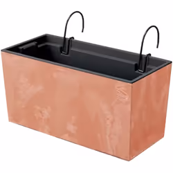 Dust of the Urbi Case beton Effect W Collection Dimensions: 395x185x195 Terre cuite Comprend des crochets de détention et de ...