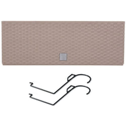 Prosperplast - Jardinière de balcon rato case 58x18x19 cm - Mocca - Mocca