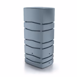 Prosperplast Aqua Tower, 650 L, Gris, Rainwater, Gris, 573 mm, 775 mm
