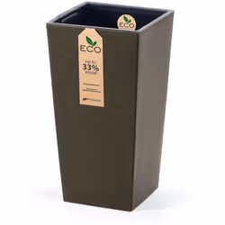 "La principale caractéristique de la collection éco-bois URBI SQUARE est qu'elle est réalisée avec un relief qui donne au pot ...