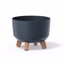 Pot de fleurs Gracia Standard Eco Wood DGRL240W-S433W - couleur anthracite ECO 51L