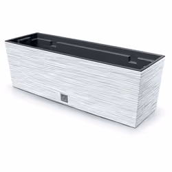 La collection Furu présente ce pot blanc et avec des dimensions de 58 x 18 x 19,5 cm, avec une capacité de 12 litres De plus, ...