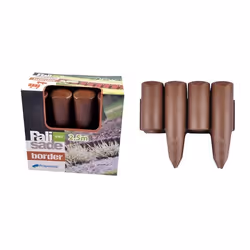 Prosper Plast 2.5 m pelouse Bordure Plastique Edge en Marron - IPBO-R222