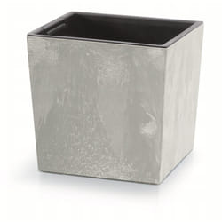 Pot de fleurs carré bas urbi DURS240LE Béton