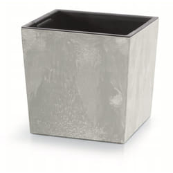 Pot de fleurs carré bas urbi DURS300LE Béton