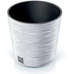 Prosperplast - Pot de fleurs avec reserve d´eau 7,5 l blanc - furu