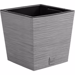 Jardinière Prosperplast bac à plantes Furu Square Low DFS240-422U - béton - 75l