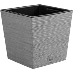 Prosperplast - Pot de fleurs avec reserve d´eau 14 l gris galet - furu
