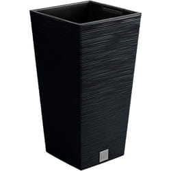 Pot de fleurs avec reserve d´eau 20x20x38cm anthracite - FURU