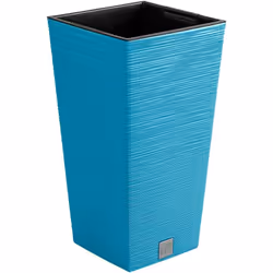 La collection Furu présente ce pot en bleu et avec des dimensions de 34,5 x 34,5 x 66 cm, avec une capacité de 24 litres. De  ...