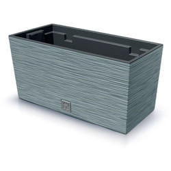 Prosperplast - Pot de fleurs avec reserve d´eau 8 l gris galet - furu