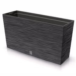 Bac à plantes avec insert Prosperplast Furu Case Middle DFC800M-S433 Plastique 77x235x41cm (Anthracite)