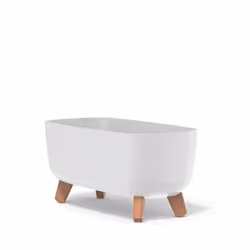 Pot a fleurs Prosperplast Gracia Case DGCL400-S449 Jardinière - blanc