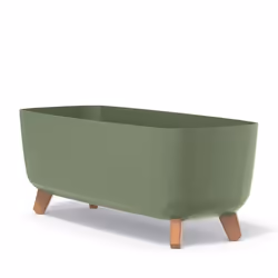 Pot a fleurs Prosperplast Gracia Case DGCL600-5615C Jardinière - vert