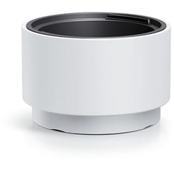 Pot de Fleurs HEOS Blanc avec pot de fleurs Rond 29,8 x 29,8 x 19 cm
