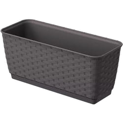 Prosperplast - Pot de fleurs ratolla 3L, 29x12x13 cm - Ombre - Ombre