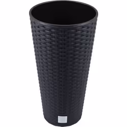 Prosperplast Rato Tubus Pot de fleurs avec insert de 4L anthracite