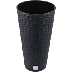Prosperplast Rato Tubus Pot de fleurs avec insert de 4L anthracite