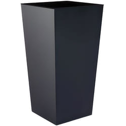 Pot de fleurs - Prosper Plast - URBI - Anthracite - 19.5x19.5x37.5 cm - Plastique